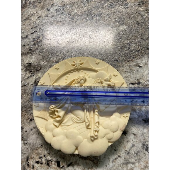 1996 Roman Prince of Peace Millennium Plate FARO Lucchesi Nativity Decor - Picture 5 of 5